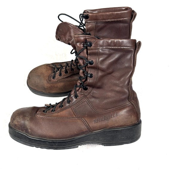 Belleville Other - Belleville 330 ST Flight Boots Men's US 11.5 Chocolate Brown Leather Steel Toe